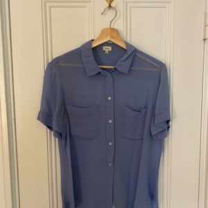 Aritzia T. Babaton 100% Silk Blouse